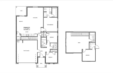 The Richmond plan creates a welcoming ambiance for
