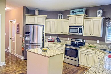 You will love this Kitchen!Lot's of great Space to include Island and TWO Pantries!