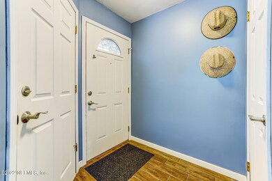 FRONT DOOR & DOOR TO GARAGE