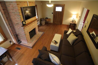 Living Room Aerial View