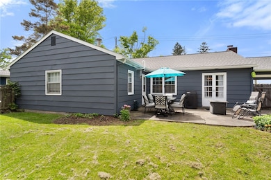 Backyard and patio