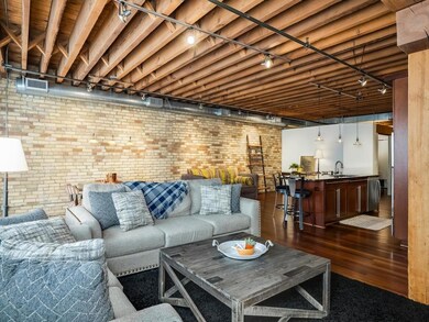 Fantastic open concept layout with industrial feat