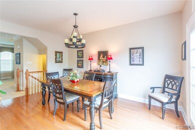 Dining Room with access to the kitchen and walk directly out to your deck