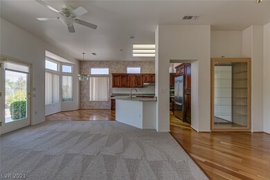 Kitchen And Breakfast Room View From Living Space.