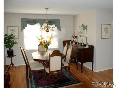 Dining open to living room