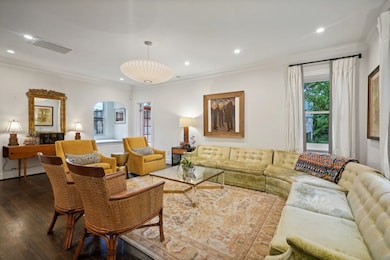 Front entry to living room space
