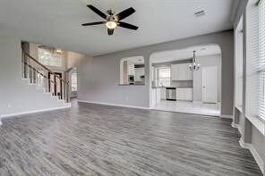 The Kitchen is open to the Family Room.