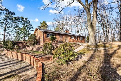 View of rear view of property