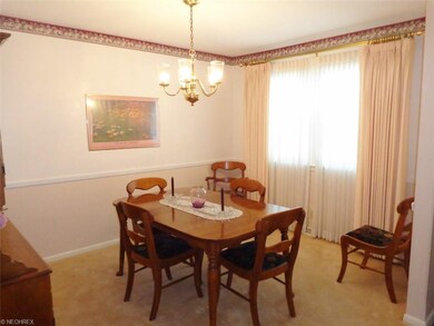 Dining room off of the front foyer.