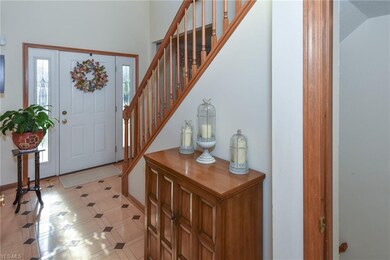 Freshly Painted Foyer.