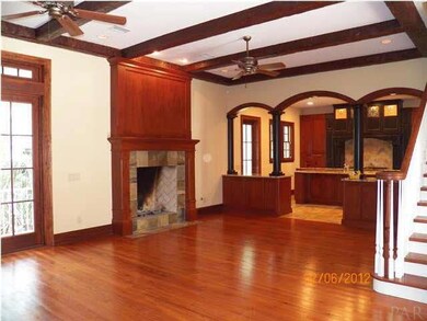 living room looking into kitchen