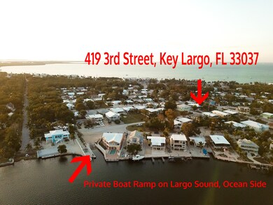 Aerial with Boat Ramp