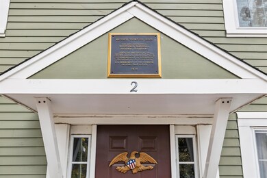 Historic Registry plaque.