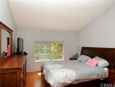 Warm wood & high ceilings in Master