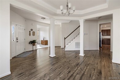 Open concept floor plan