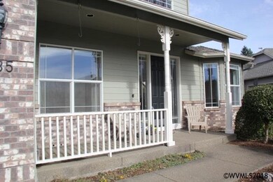 Covered front porch