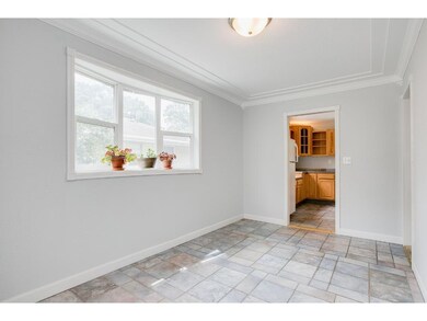 Dining room is conveniently located off kitchen, w