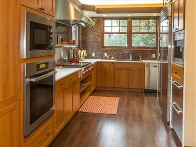 Kitchen. This true gourmet kitchen is brightly lit