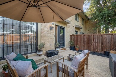 View of patio / terrace featuring an outdoor hango