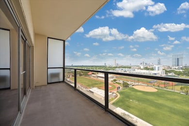 Expansive Covered Balcony approx ~21x6 ft.