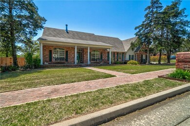 Lovely secluded home on a large corner lot!