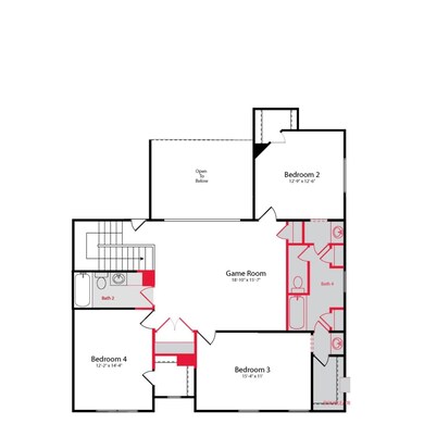 The popular CYPRESS floorplan 2nd Floor