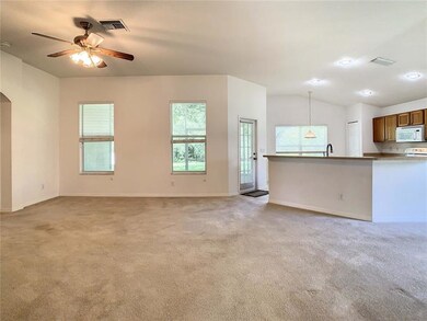 Great room looking towards kitchen