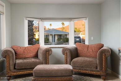 View of Camelback from living room