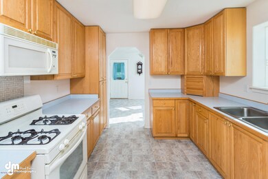 Kitchen toward dining room