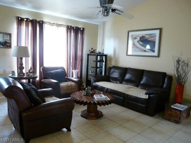 Great room, note the high ceilings.