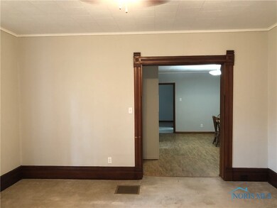 Living room to dining room