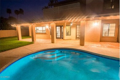 Patio and pool
