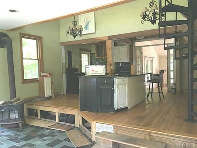 Family Room. Family room right off the kitchen wit