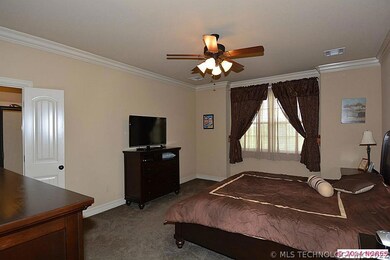 Master has Large Windows with Views!
