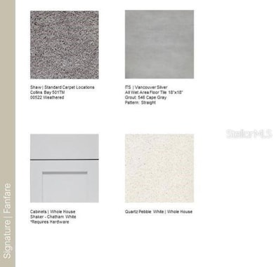 Design Selections ~ Home is under construction, selections are subject to change