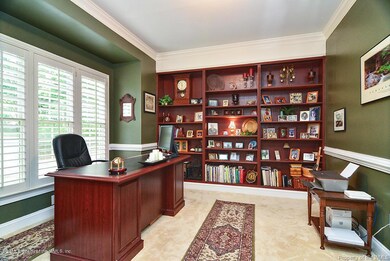 4- Office w Glass French Doors