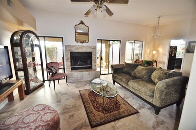 Living Room and Fireplace