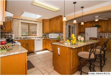 There are plenty of cabinets and counter space!