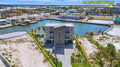Aerial overview of property's location with proper