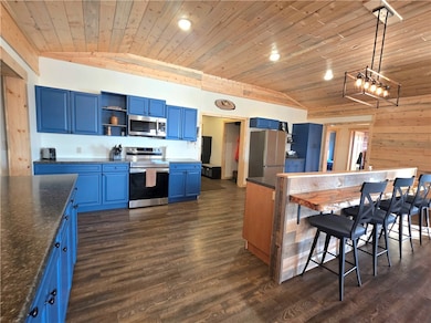 Chef's dream kitchen is designed for cooking enthusiasts. Walk in pantry next to the buffet.