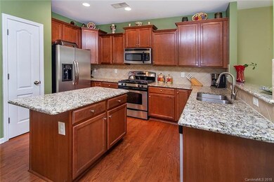 Convenient island adds to the work space