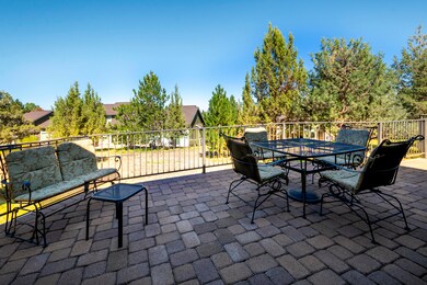 Paver deck from Great Room & Master Br.
