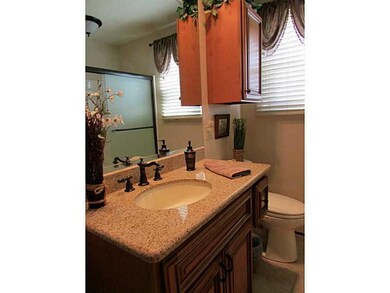 Full Bath. Full bath on upper level updated with g