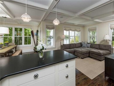 Kitchen. The open concept living and...