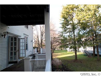 Exterior Back. Deck facing back yard.