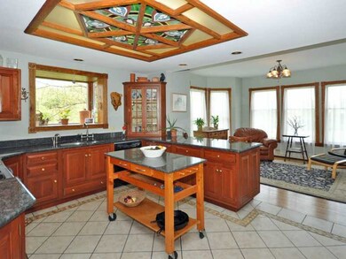 Kitchen. Modern, ample sized kitchen with state of