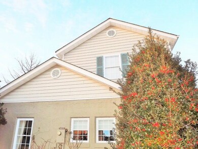 The front exterior