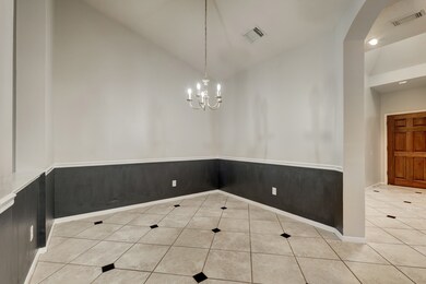 Here's another look at the formal dining room, peeking back toward the front of the house.