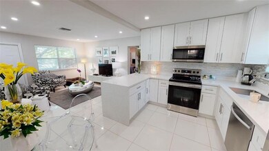 Kitchen & Living Room