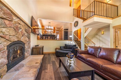 Large great room - a mountain feel with updated fi